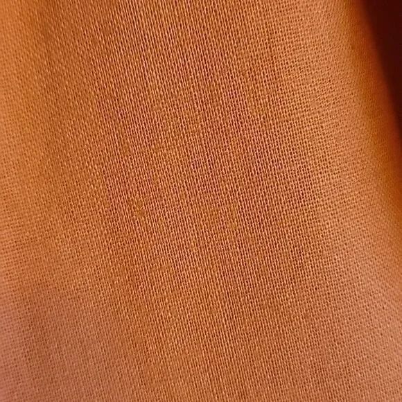 Chadwick's-Linen/Cotton orange, collared, long sleeved Blazer 26W. NWT. - Picture 6 of 6